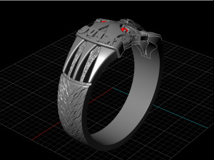 ring for man king mask 3D प्रिंट मॉडल