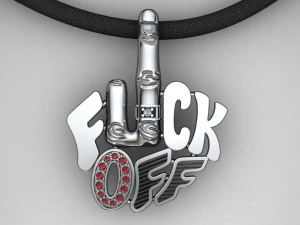 fuck-off hanger 3D printmodel