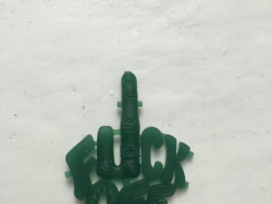 fuck off pendant 3D 打印模型