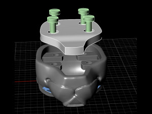 Panthere Necklace 3D 3D Принт Модель