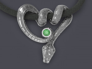 Twisted snake 3d printable model 3D Принт Модель