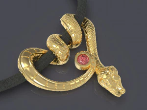 Twisted snake 3d printable model 3D Print Model