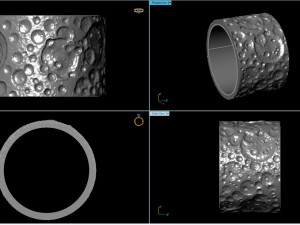 Moon ring 3D 打印模型