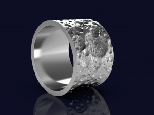 Moon ring 3D 打印模型