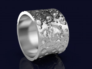 Moon ring 3D 打印模型