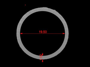 Moon ring 3D Print Model