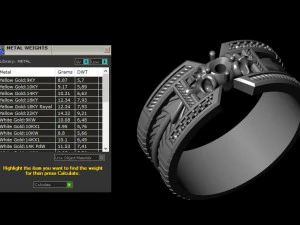 Classic skull ring 3D Print Model