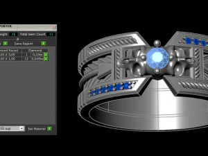 Classic skull ring 3D Print Model