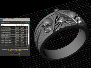 All-seeing eye massonic ring 3D 打印模型