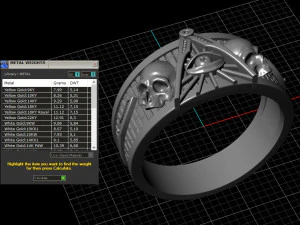 All-seeing eye massonic ring 3D Print Model