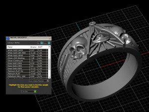 All-seeing eye massonic ring 3D 打印模型