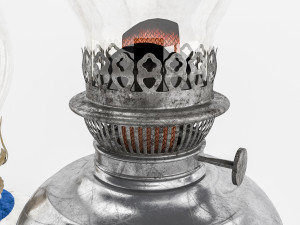 old lamp set 3D Model
