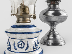 old lamp set 3D Model