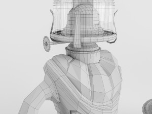 old lamp set 3D Model