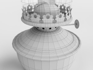 old lamp set 3D Model