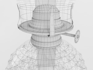 old lamp set 3D Model