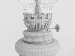 old lamp set 3D Model