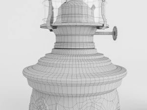 old lamp set 3D Model