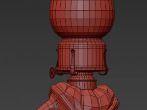 old lamp set 3D Model
