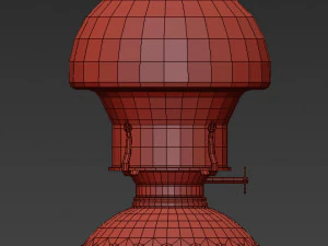 old lamp set 3D Model