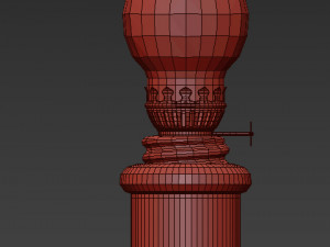 old lamp set 3D Model