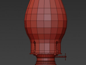 old lamp set 3D Model