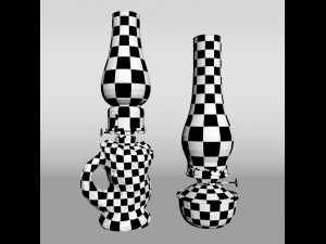 old lamp set 3D Model