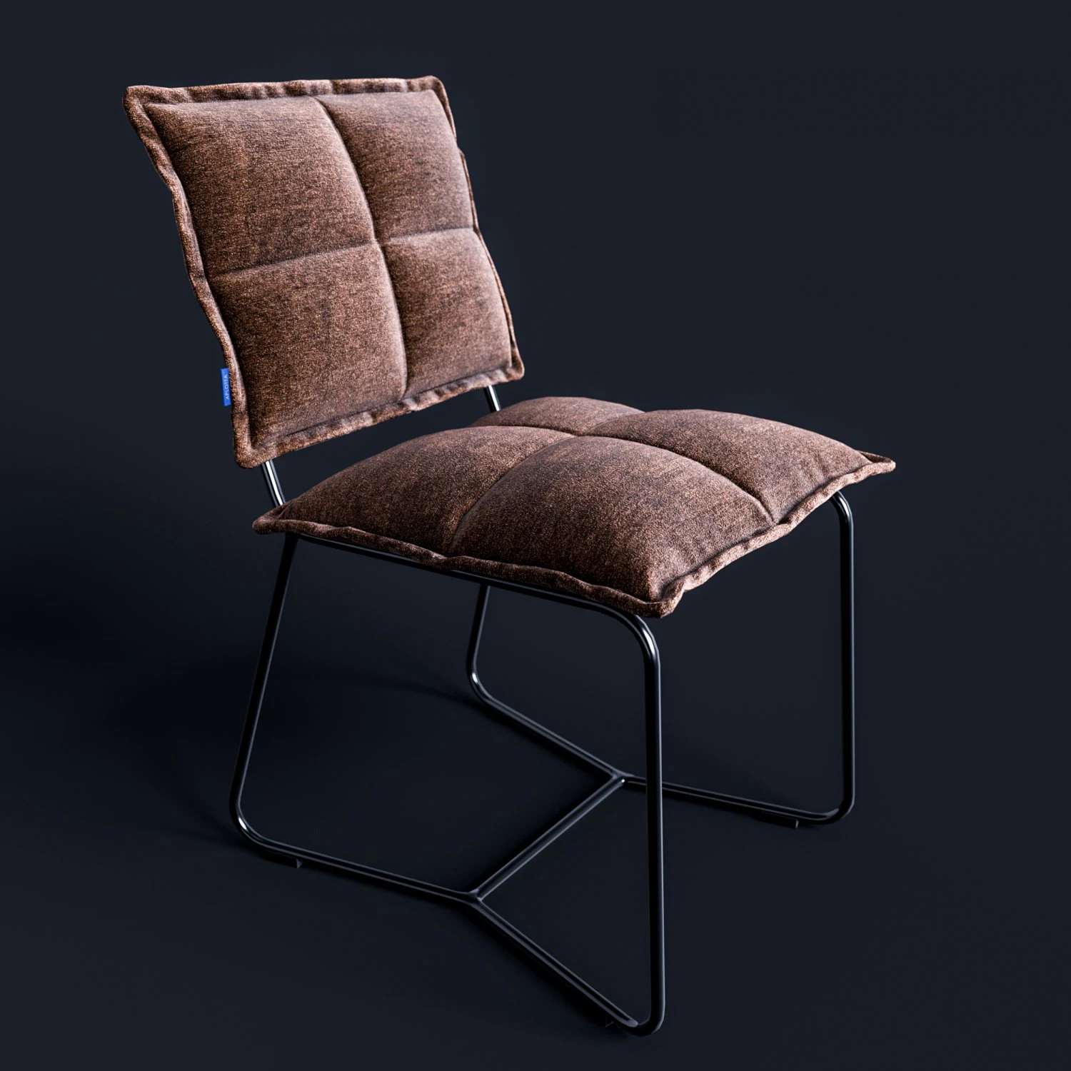chair aplotta textile 3D Model .c4d .max .obj .3ds .fbx .stl .blend