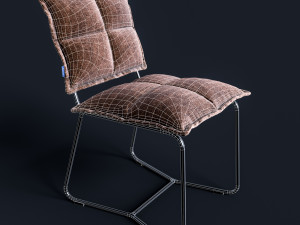 chair aplotta textile 3D Model