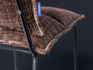chair aplotta textile 3D Model