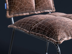 chair aplotta textile 3D Model