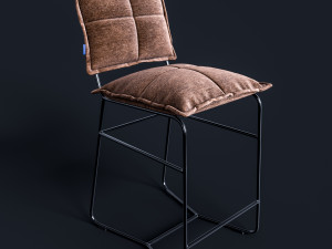 bar chair aplotta textile Modèle 3D