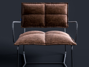 armchair aplotta textile 3Dモデル