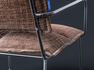 armchair aplotta textile 3Dモデル
