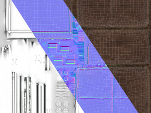 armchair aplotta textile 3Dモデル