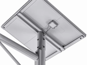 Stra&szlig;enlaterne solarbetrieben 3D Modell