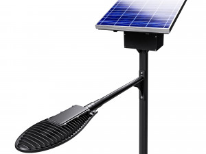 street light solar powered 3D Model