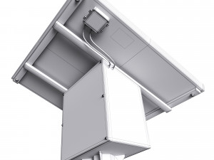 street light solar powered 3D Model
