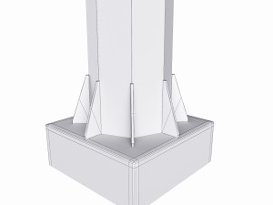 street light solar powered 3D Model