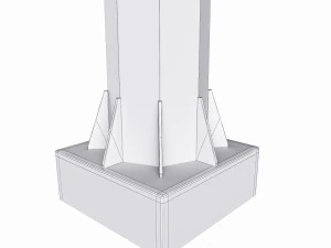 street light solar powered 3D Model