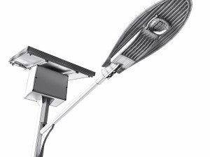 street light solar powered 3D Model