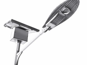 street light solar powered 3D Model