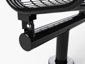 bench plexus backed 3D Model