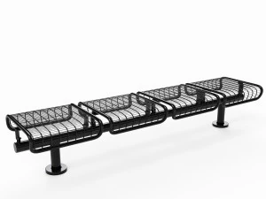 bench plexus backless 3D Model