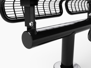 bench plexus backless 3D Model