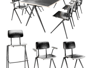 furniture set galvanitas 3D 모델