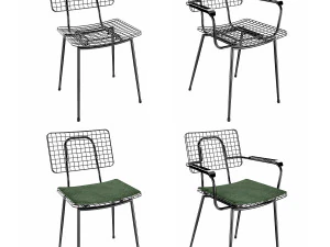 chairs gerlin mesh 3D Model