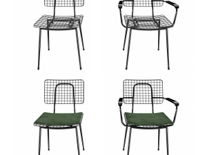 chairs gerlin mesh 3D Model