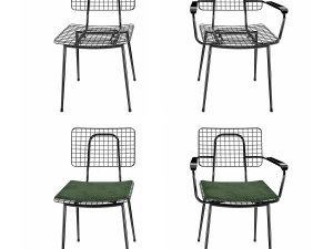 sedie gerlin rete Modello 3D