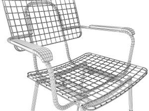 chairs gerlin mesh 3D Model